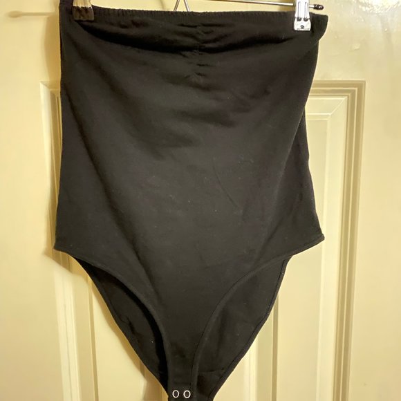 Primark Black Strapless Tube Bodysuit - Picture 1 of 7